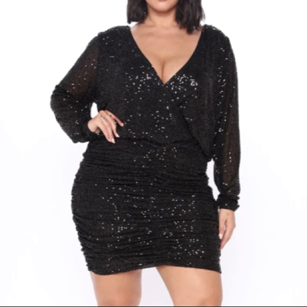 Black Fashion Nova Dress
